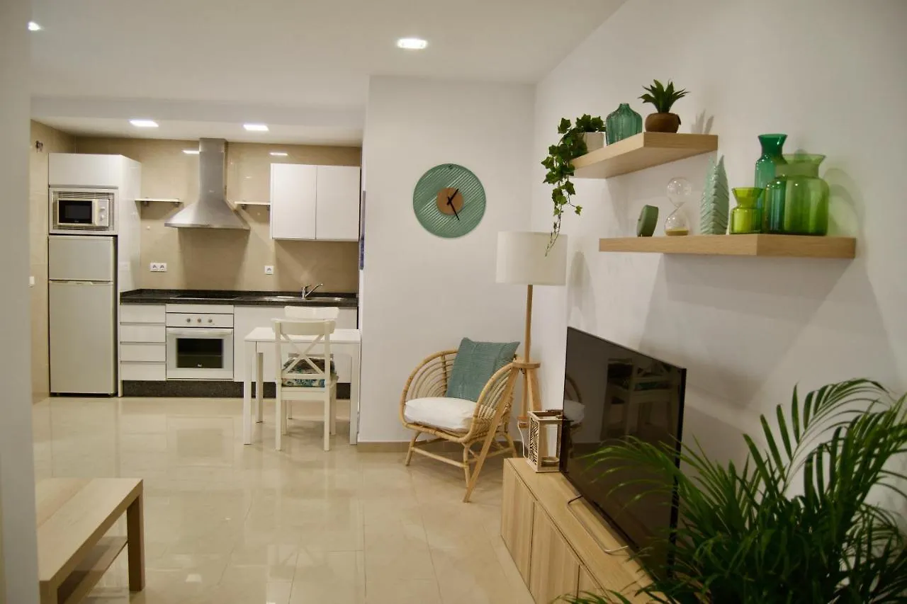 Апартаменты Ohana Beachfront Malagueta Малага